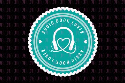 Audiobook Lover Weatherproof Vinyl Sticker