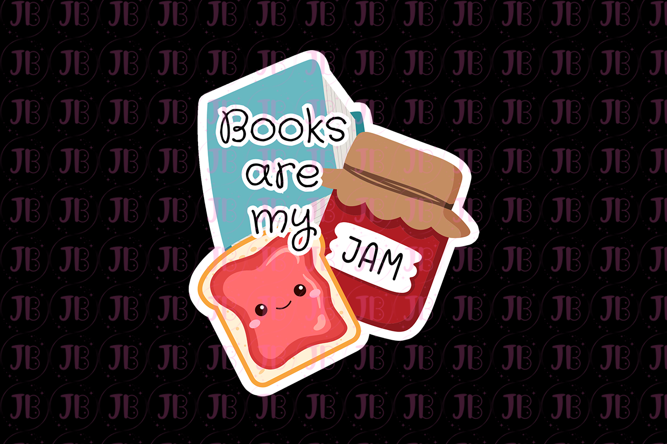 Books Are My Jam JibblyBitz