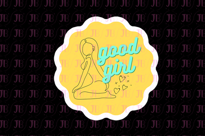 Good Girl Weatherproof Vinyl Sticker