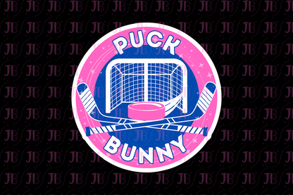 Puck Bunny Weatherproof Vinyl Sticker